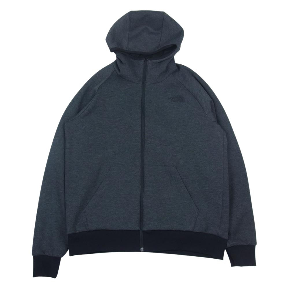 THE NORTH FACE ノースフェイス NT61984 REVERSIBLE TECH AIR HOODIE リバーシブル テックエアーフーディ ジャケット ブルゾン  ブラック系 グレー系 M【中古】