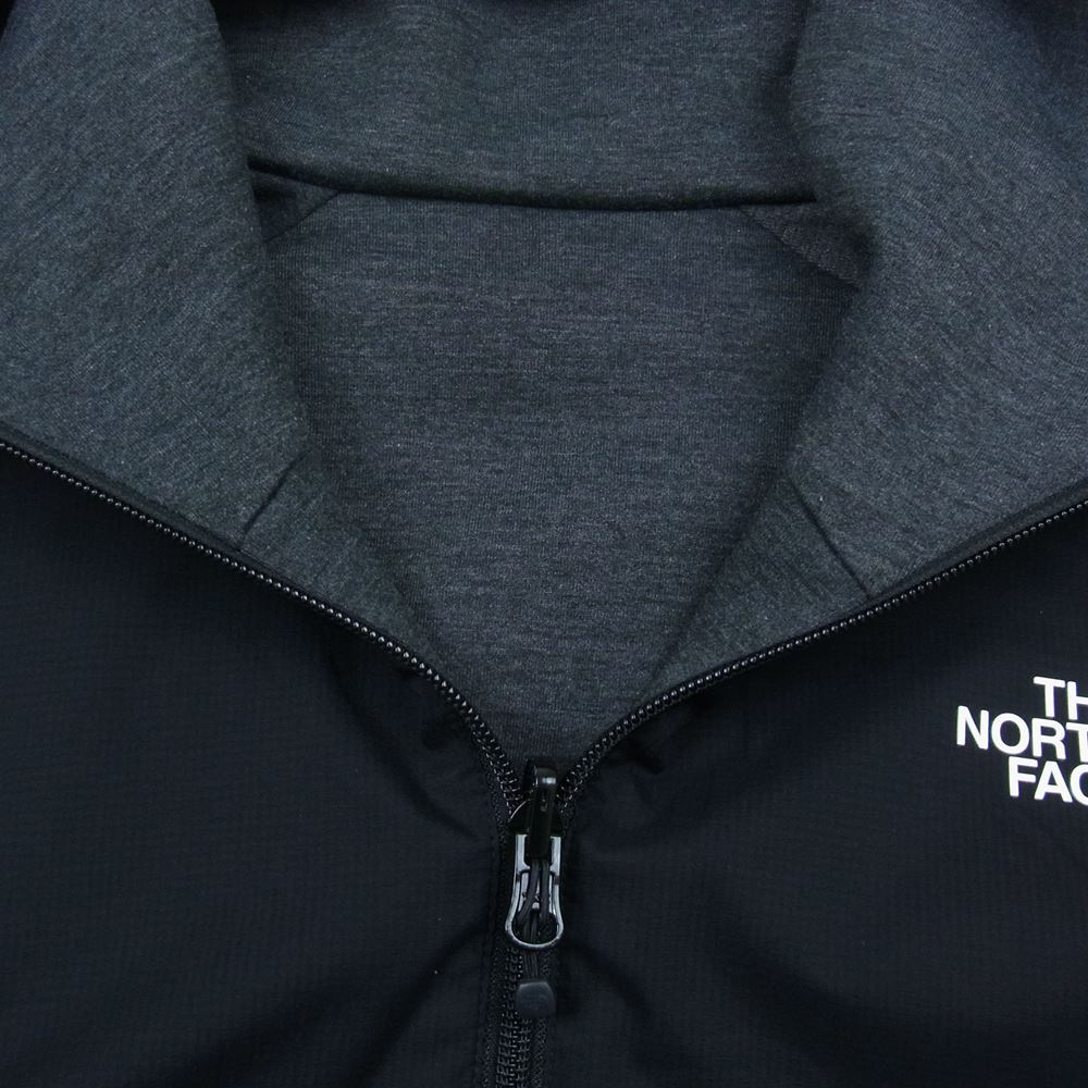 THE NORTH FACE ノースフェイス NT61984 REVERSIBLE TECH AIR HOODIE リバーシブル テックエアーフーディ ジャケット ブルゾン  ブラック系 グレー系 M【中古】