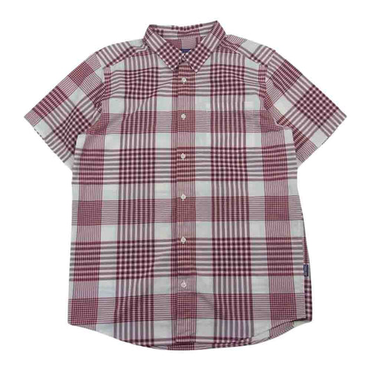 patagonia パタゴニア 12SS 52690 12年製 Go To Shirt ゴー トゥ シャツ オーガニックコットン チェック シャツ レッド系 L【中古】
