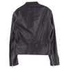 MAISON MARGIELA メゾンマルジェラ 20AW S50AM0489 SY1460  5-ZIP LEATHER JACKET 八の字 ラムレザー シングルライダース ジャケット ハの字 ブラック系 46【美品】【中古】