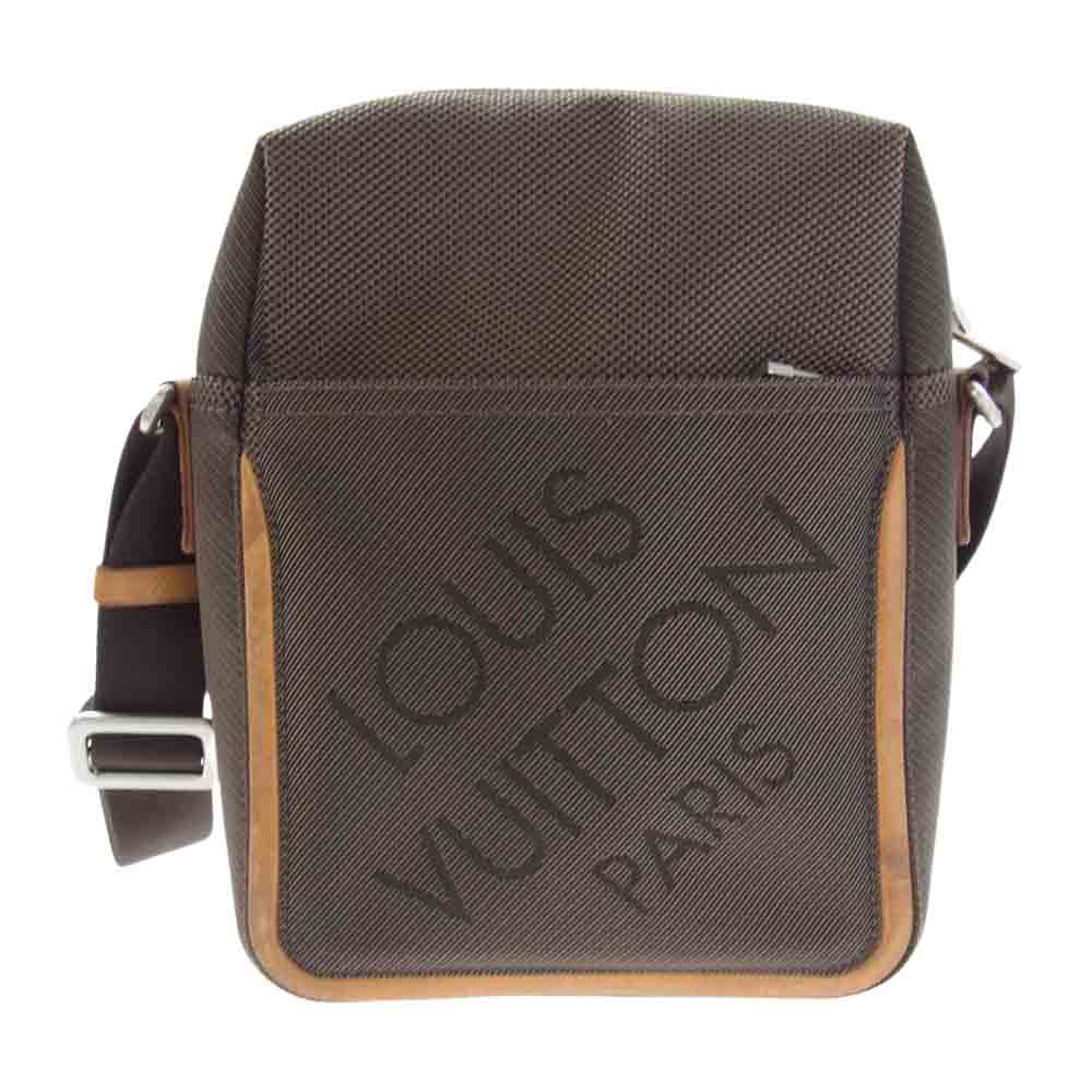 LOUIS VUITTON ルイ・ヴィトン M93040 ダミエ ジュアン シタダンPM テール 斜め掛け ショルダー バッグ  ブラウン系【中古】