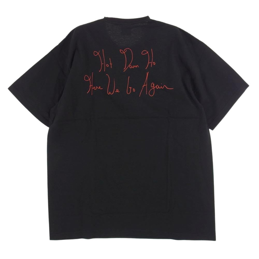 Supreme シュプリーム 22SS  Lil Kim Tee リルキム フロントプリントクルーネック 半袖 Tシャツ ブラック系 L【極上美品】【中古】
