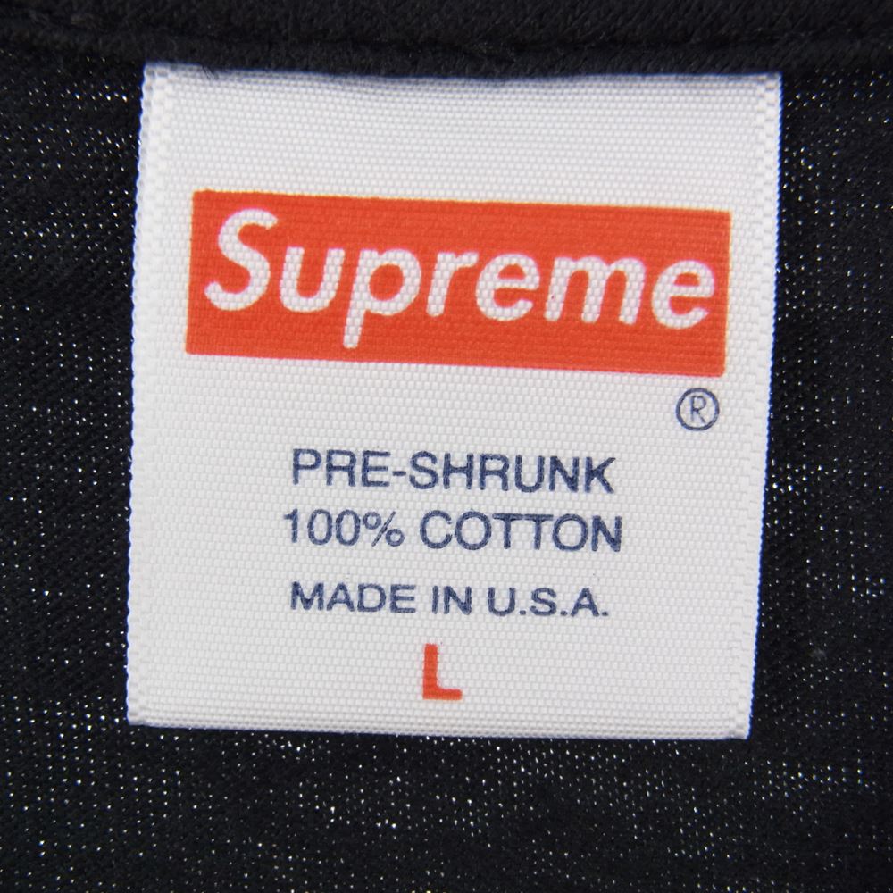 Supreme シュプリーム 22SS  Lil Kim Tee リルキム フロントプリントクルーネック 半袖 Tシャツ ブラック系 L【極上美品】【中古】