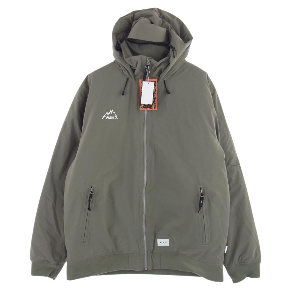 WTAPS ダブルタップス 22AW  × VANS VAULT MTE JACKET バンズ ボンバー ジャケット カーキ系 X 03【極上美品】【中古】