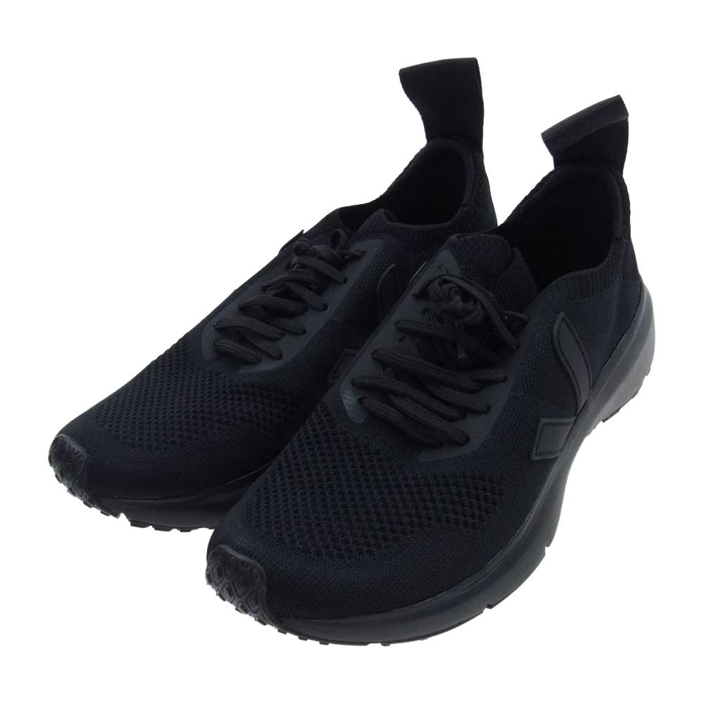 Rick Owens リックオウエンス VW21S6800 KVE × Veja  ヴィジャ ローソックス スニーカー ブラック系 23.5cm【新古品】【未使用】【中古】