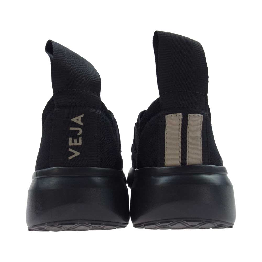 Rick Owens リックオウエンス VW21S6800 KVE × Veja  ヴィジャ ローソックス スニーカー ブラック系 23.5cm【新古品】【未使用】【中古】