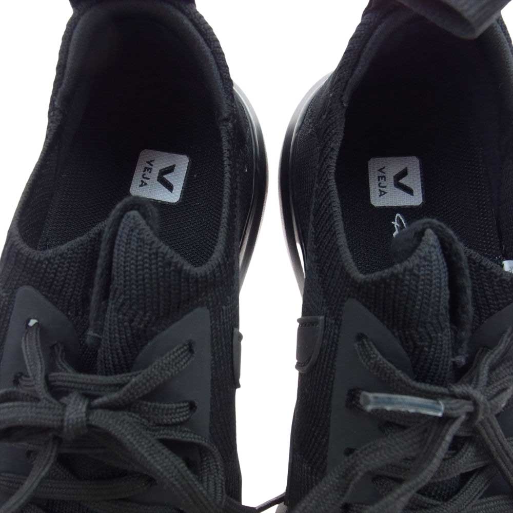 Rick Owens リックオウエンス VW21S6800 KVE × Veja  ヴィジャ ローソックス スニーカー ブラック系 23.5cm【新古品】【未使用】【中古】