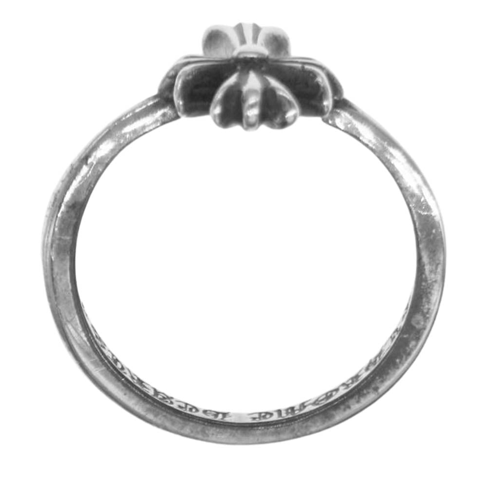 CHROME HEARTS クロムハーツ（原本有） BUBBLGM CH CRS バブルガム CHクロス シルバー リング シルバー系 4号【中古】