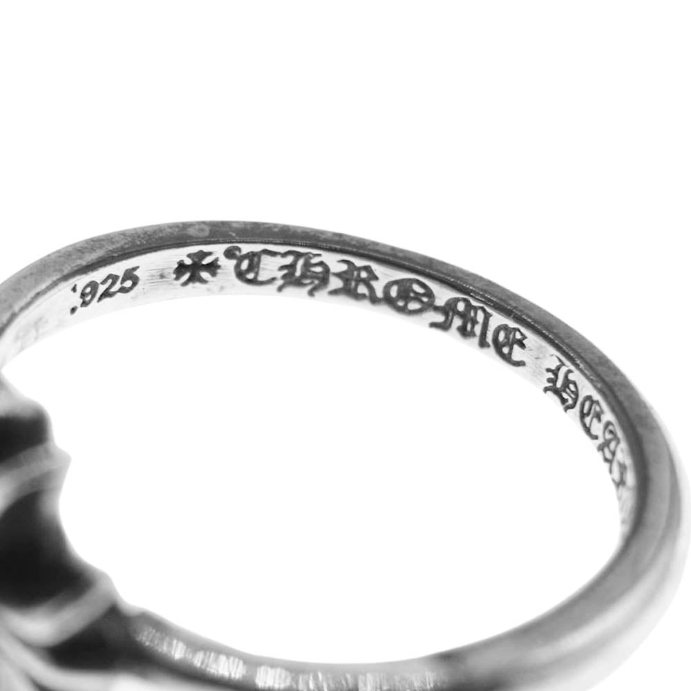 CHROME HEARTS クロムハーツ（原本有） BUBBLGM CH CRS バブルガム CHクロス シルバー リング シルバー系 4号【中古】