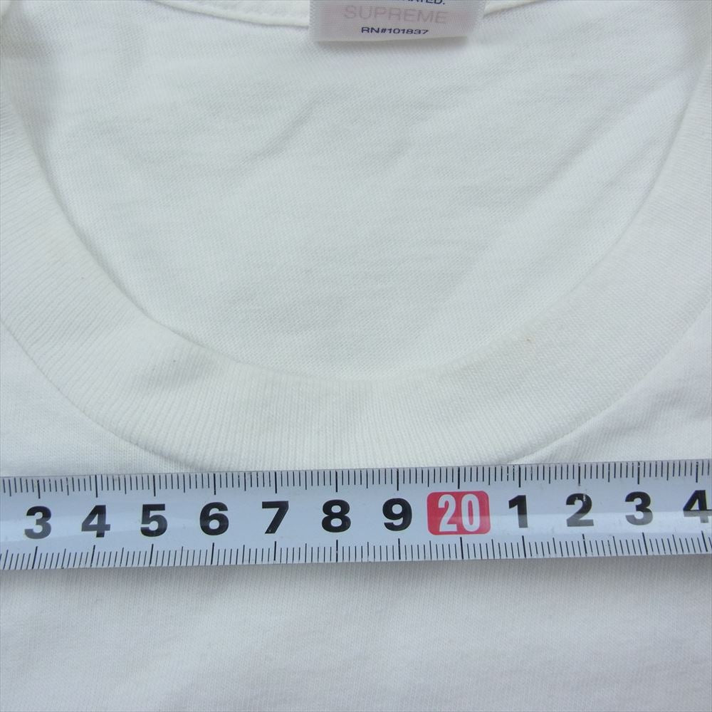 Supreme シュプリーム 19SS Buju Banton Tee ブジュバントン フォトプリント 半袖Tシャツ ホワイト系 XL【中古】