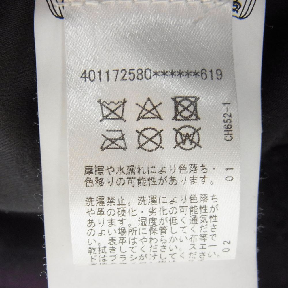 CHROME HEARTS クロムハーツ（原本無） CARPENTER クロスパッチ カーペンター パンツ ブラック系 30 170/84B【美品】【中古】