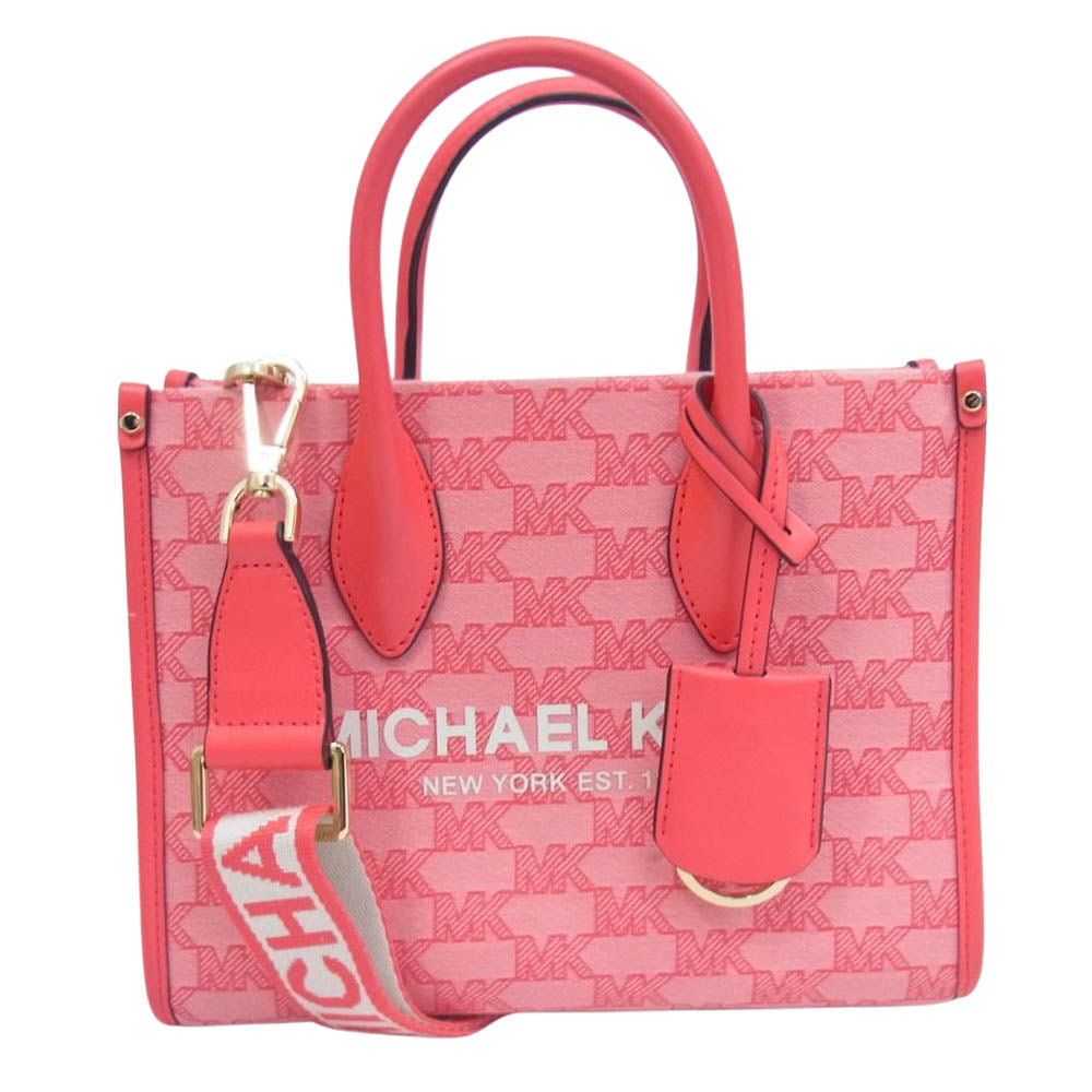 Michael Kors マイケルコース 35T2G7ZC5J ミレラ 2WAY ショルダー ハンドバッグ レッド系 レッド系【中古】