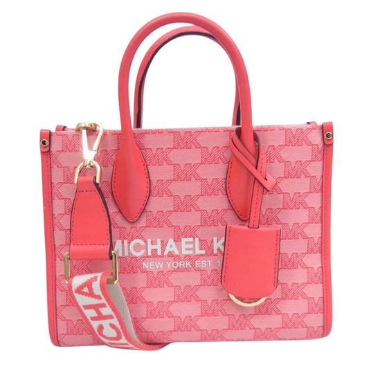 Michael Kors マイケルコース 35T2G7ZC5J ミレラ 2WAY ショルダー ハンドバッグ レッド系 レッド系【中古】