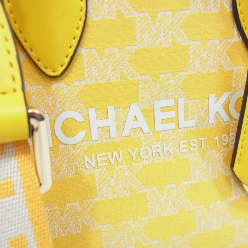 Michael Kors マイケルコース 35T2G7ZC5J ミレラ 2WAY ショルダー ハンドバッグ イエロー イエロー系【中古】