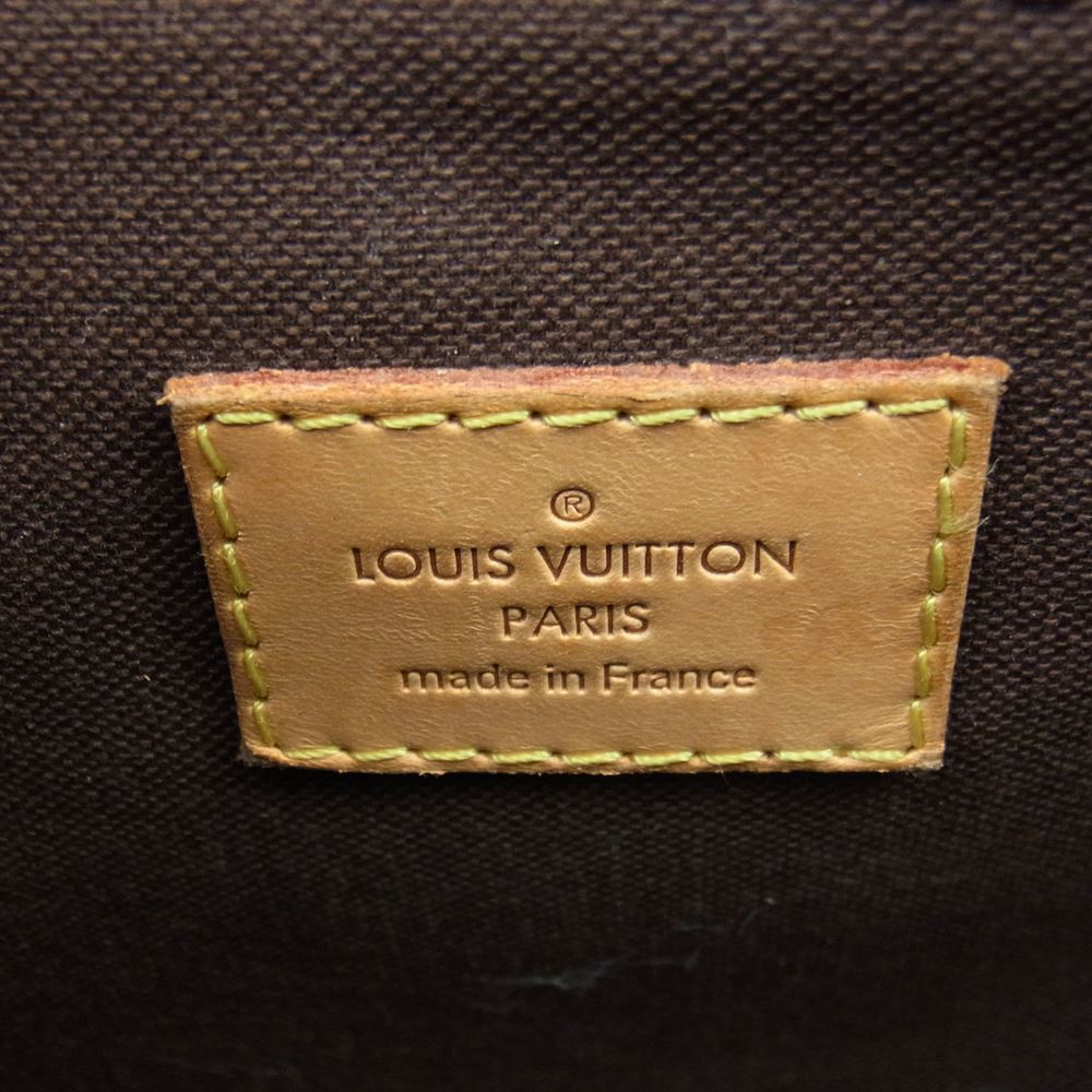 LOUIS VUITTON ルイ・ヴィトン M40474 メニルモンタン PM モノグラム ショルダーバッグ ブラウン系【中古】