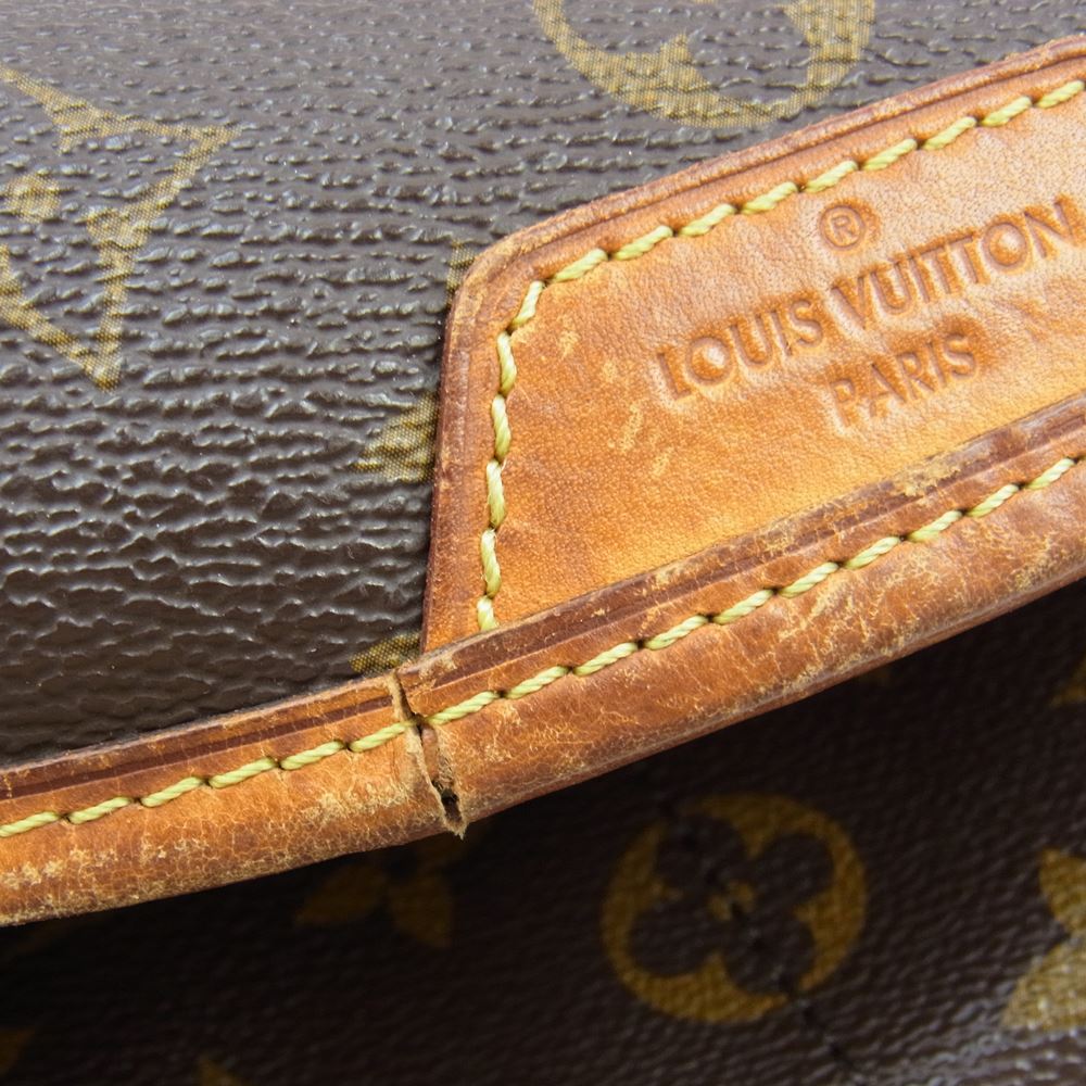 LOUIS VUITTON ルイ・ヴィトン M40474 メニルモンタン PM モノグラム ショルダーバッグ ブラウン系【中古】