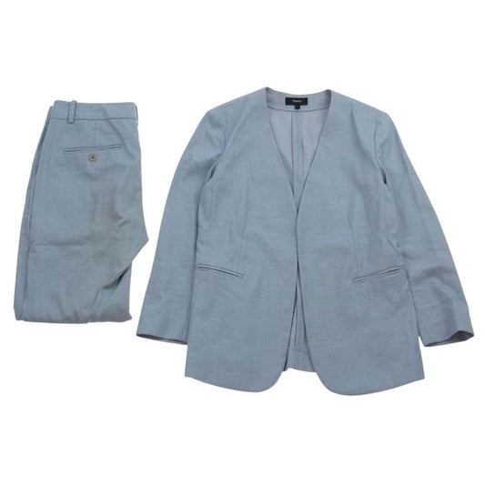 セオリー  ジャケットパンツ セットアップ グレー グレー系 ２【中古】