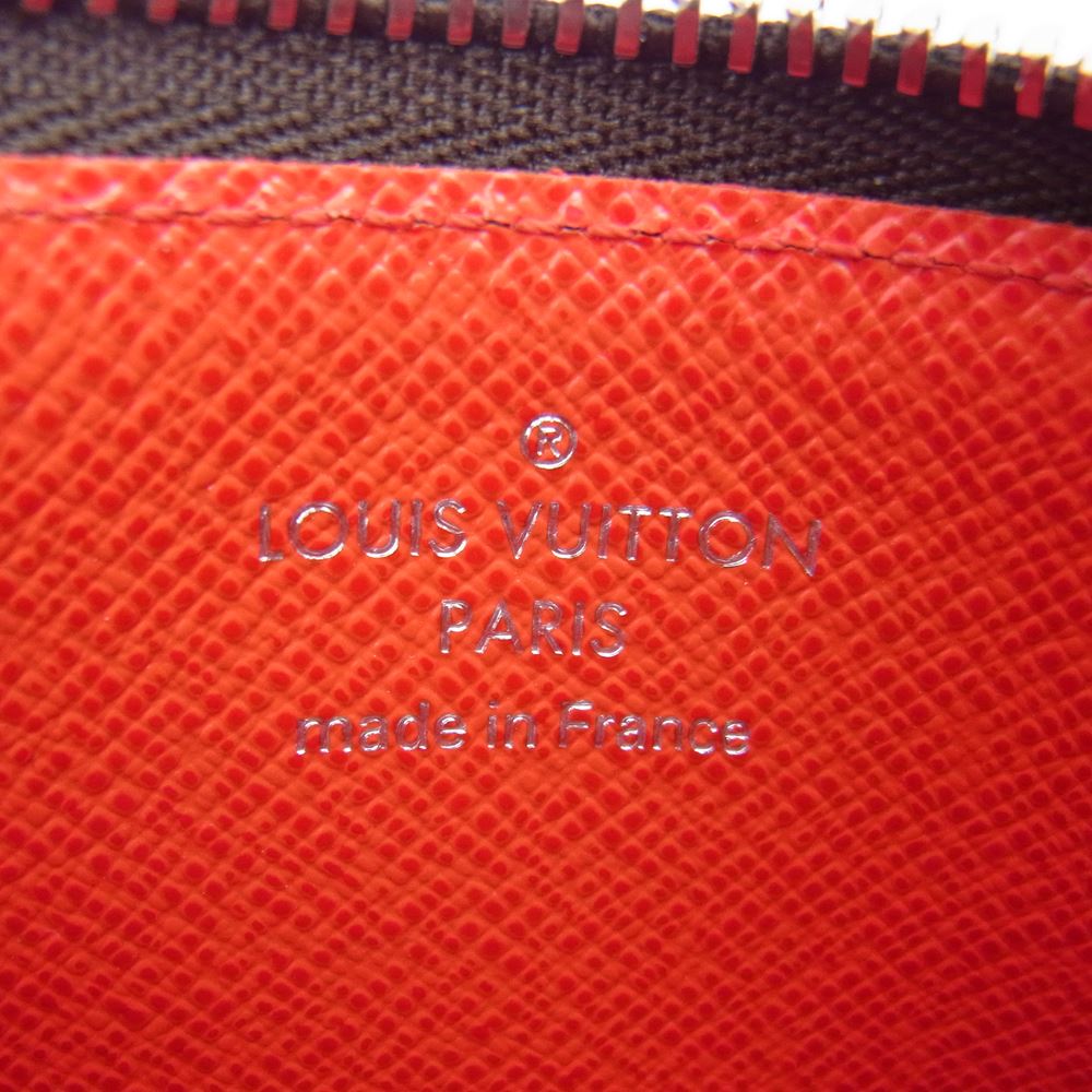 LOUIS VUITTON ルイ・ヴィトン M60213 ポシェット クレ トライバルマスク モノグラム コインケース ブラウン系 レッド系【中古】
