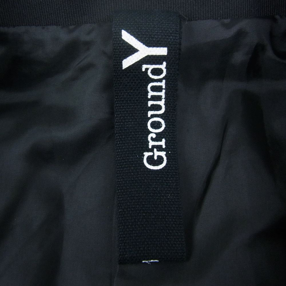 Yohji Yamamoto ヨウジヤマモト 23SS GI-J09-100 GroundY グラウンドワイ T/W Gabardine Shoulder Zipper Jacket ギャバジン ショルダー ジッパー テーラード ジャケット ブラック系 3【美品】【中古】