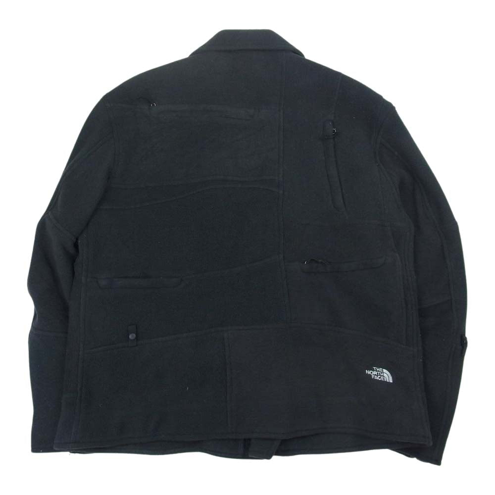 オールドパーク OVERSIZED RIDERS JACKET OUTDOOR リメイク 再構築 オーバーサイズ ライダースジャケット ネイビー系 L【中古】