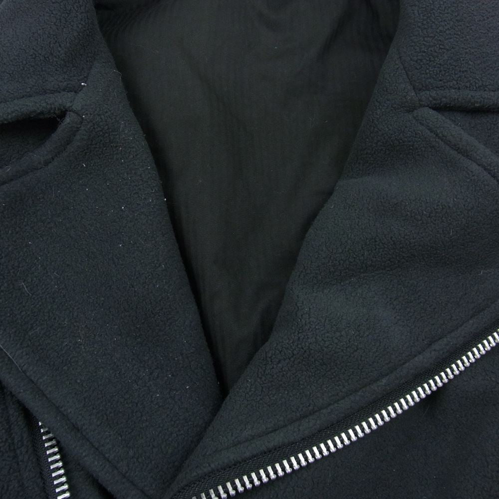 オールドパーク OVERSIZED RIDERS JACKET OUTDOOR リメイク 再構築 オーバーサイズ ライダースジャケット ネイビー系 L【中古】