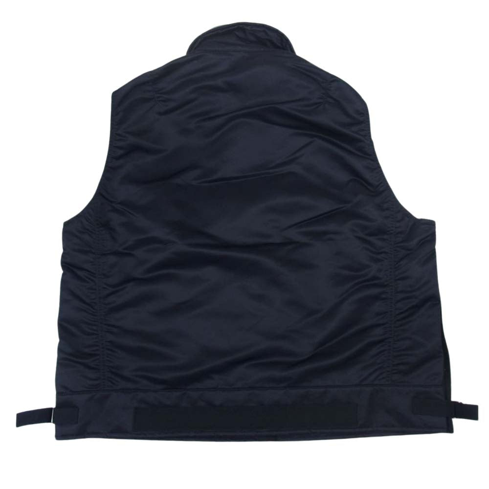 Sacai サカイ 23SS 23-02993M Nylon Twill Vest ナイロン ツイル ベスト ネイビー ネイビー系 3【美品】【中古】