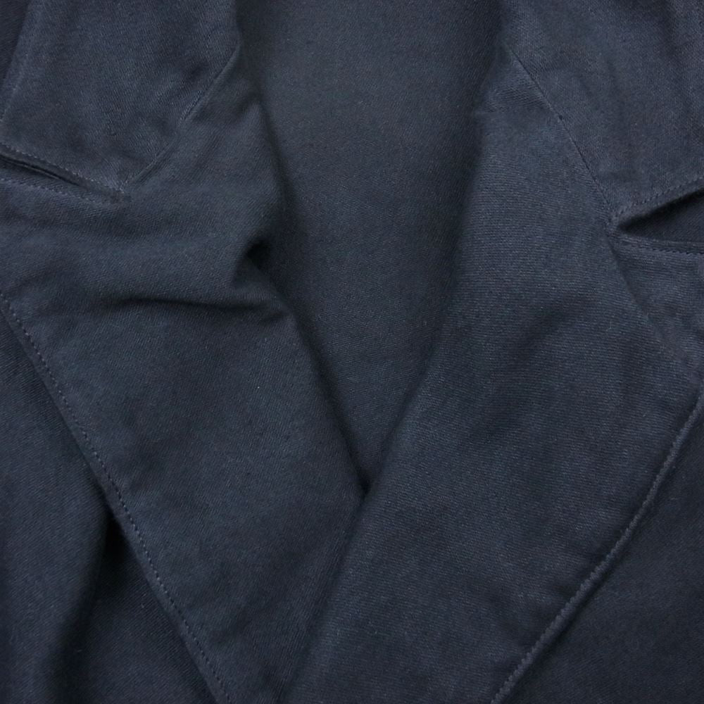 PORTER CLASSIC ポータークラシック 22AW 伊勢丹限定 MOLESKIN DOUBLE JACKET モールスキン ダブル ジャケット ネイビー系 M【中古】