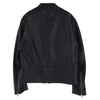 MAISON MARGIELA メゾンマルジェラ 23SS S50AM0489 SY1460 国内正規品 14ライン 5-ZIP LEATHER RIDERS JACKET5ジップ ハの字 ラムレザー シングル ライダース ジャケット ブラック系 52【美品】【中古】