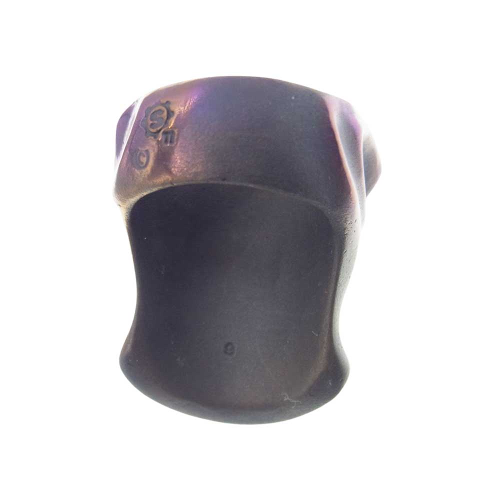 STARLIN GEAR スターリンギア 購入時ギャランティ付属 パンチャー ステルス ブレイド リング / チタン限定 リング ブラック系 パープル系【中古】