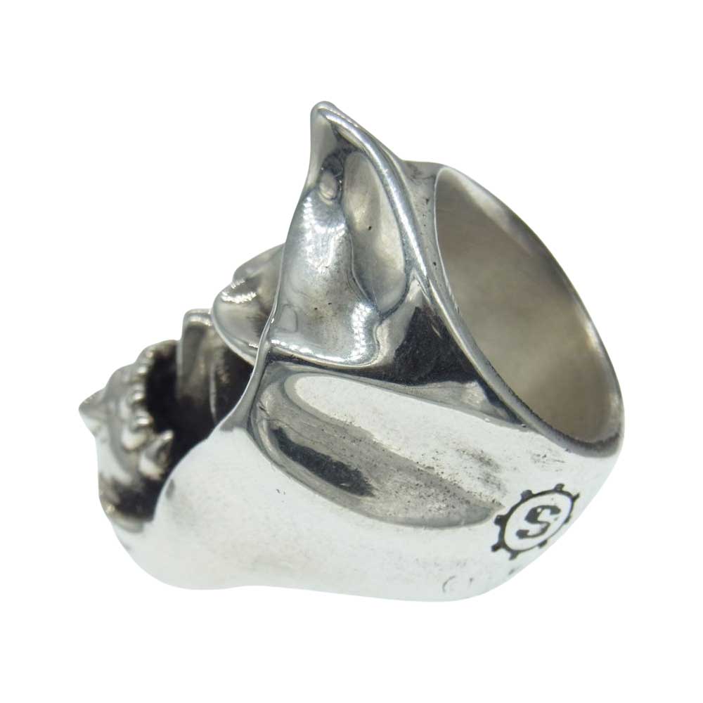 STARLIN GEAR スターリンギア 購入時ギャランティ付属 パンチャー カミカゼ デビル リーパー リング シルバー系【中古】