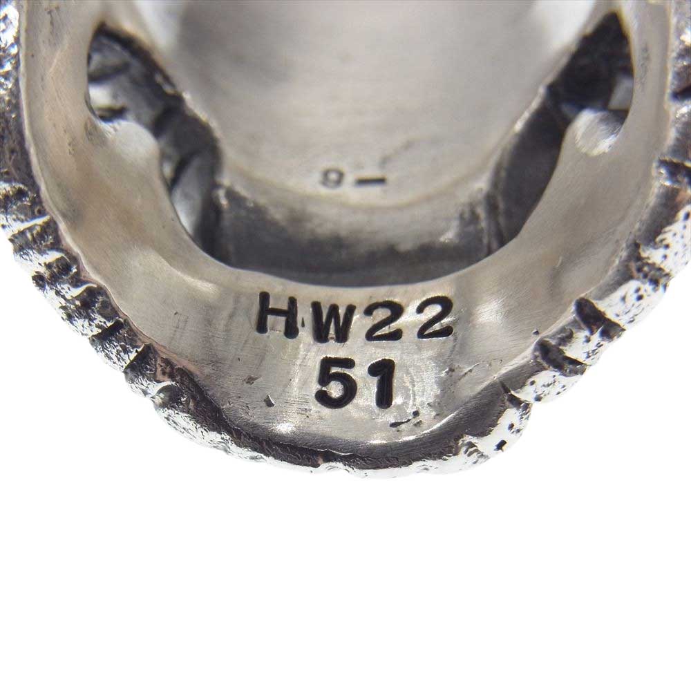 STARLIN GEAR スターリンギア 購入時ギャランティ付属 2022 ハロウィン ハチェットマン / k18ゴールド アックス & Sギアロゴ リング シルバー系【中古】