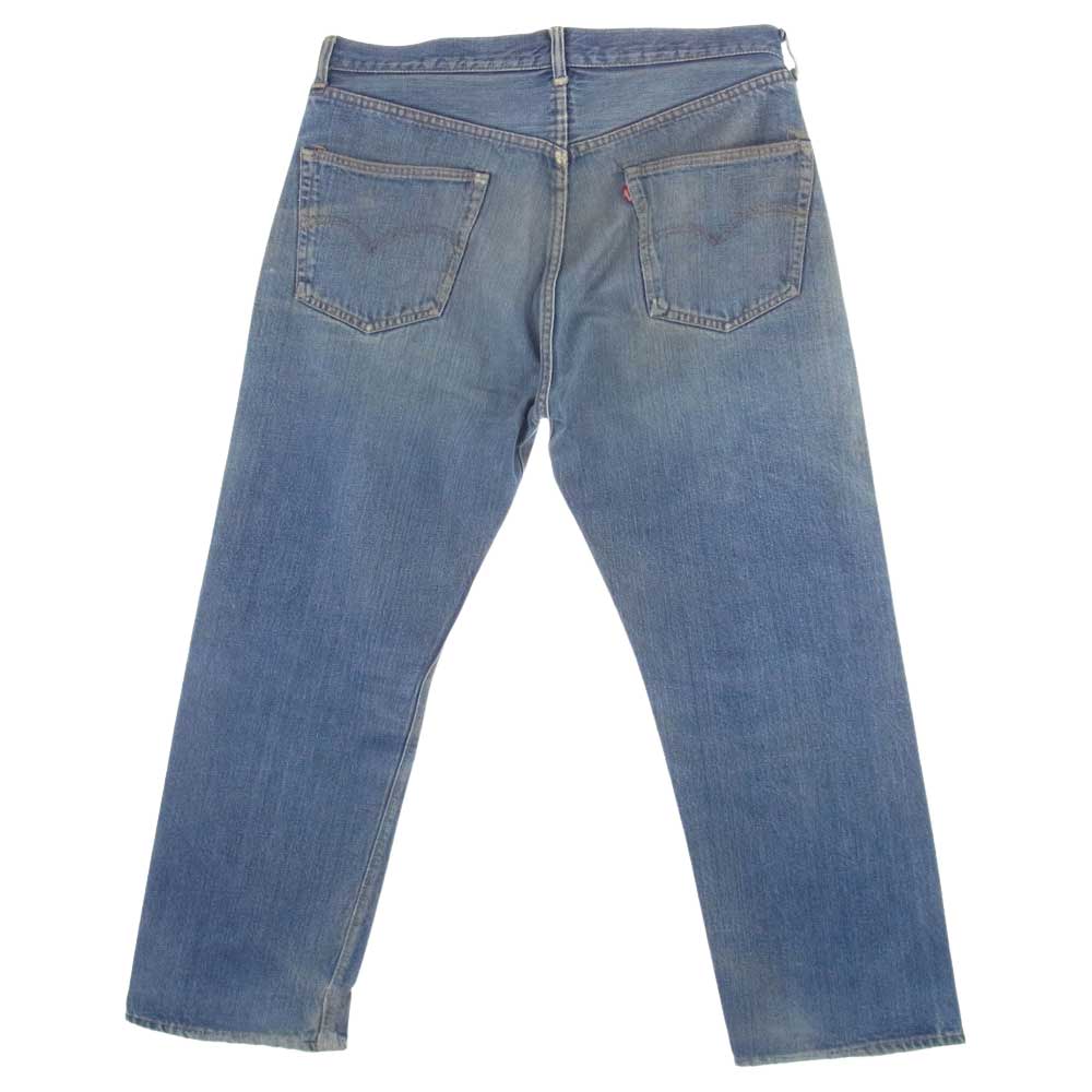 Levi's リーバイス ヴィンテージ 501 66前期 BigE 両面BigE 刻印6 オリジナル デニム パンツ ブルー系【中古】