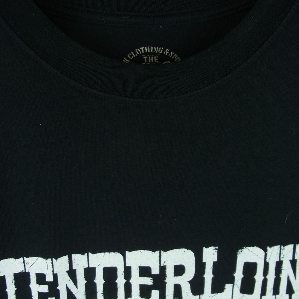 希少品！ TENDERLOIN TEE 半袖Tシャツ アラスカ ブラック 黒 L