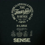 TENDERLOIN テンダーロイン T-TEE ロゴプリント 半袖 Tシャツ コットン 日本製 ブラック系 XL【中古】