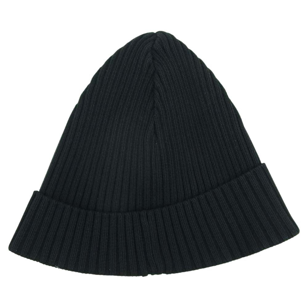 TENDERLOIN テンダーロイン T-BEANIE コットン ビーニー ニット キャップ 日本製 ブラック系 ONE SIZE FITS ALL【中古】