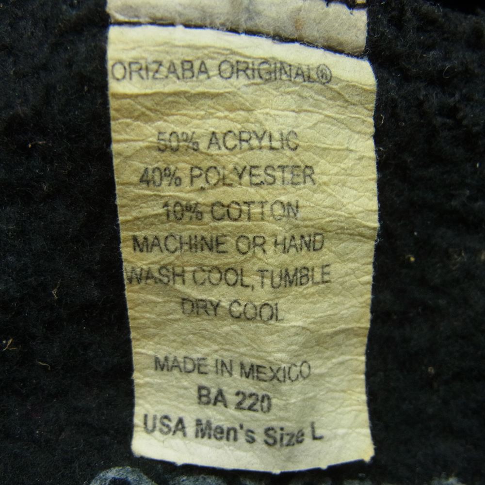 TENDERLOIN テンダーロイン 19AW T-BAJA DLR メキシカンパーカー ロゴ プリント パーカー メキシコ製 ブラック系 L【中古】