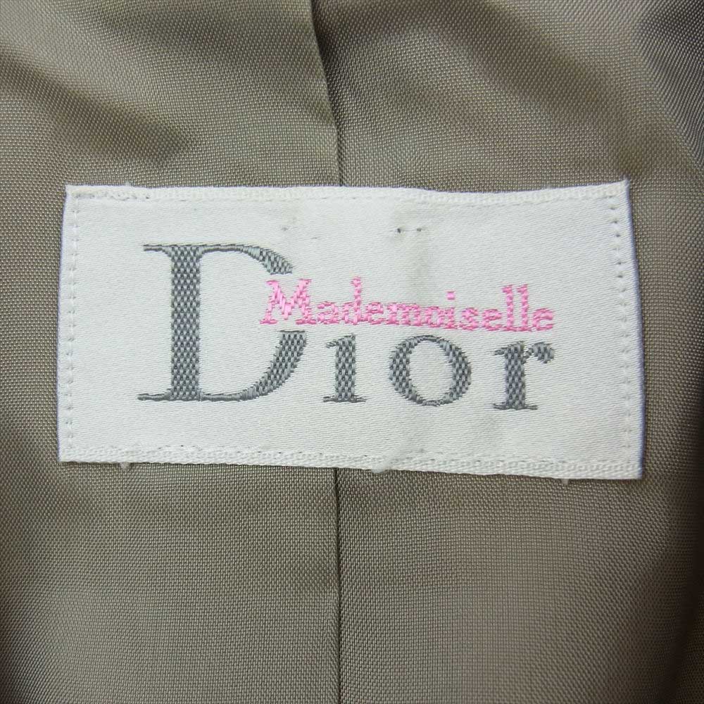 Dior ディオール NE2FX701J Mademoiselle マドモアゼル suit jacket skirt スーツ ジャケット スカート セットアップ ライトブラウン系 M【中古】