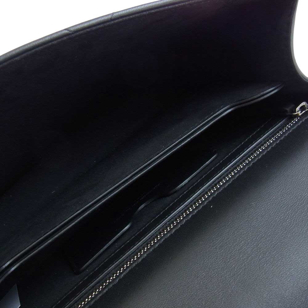 Alexander McQueen アレキサンダーマックイーン 5294141AXBY1000 ナックル　ジュエル　サッチェル Jewelled Satchel ナックル ジュエル サッチェル キルト ショルダー バッグ ブラック系【美品】【中古】