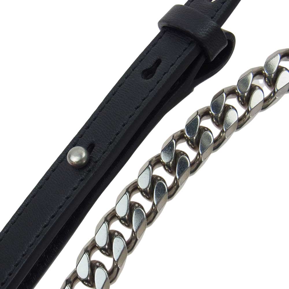 Alexander McQueen アレキサンダーマックイーン 5294141AXBY1000 ナックル　ジュエル　サッチェル Jewelled Satchel ナックル ジュエル サッチェル キルト ショルダー バッグ ブラック系【美品】【中古】