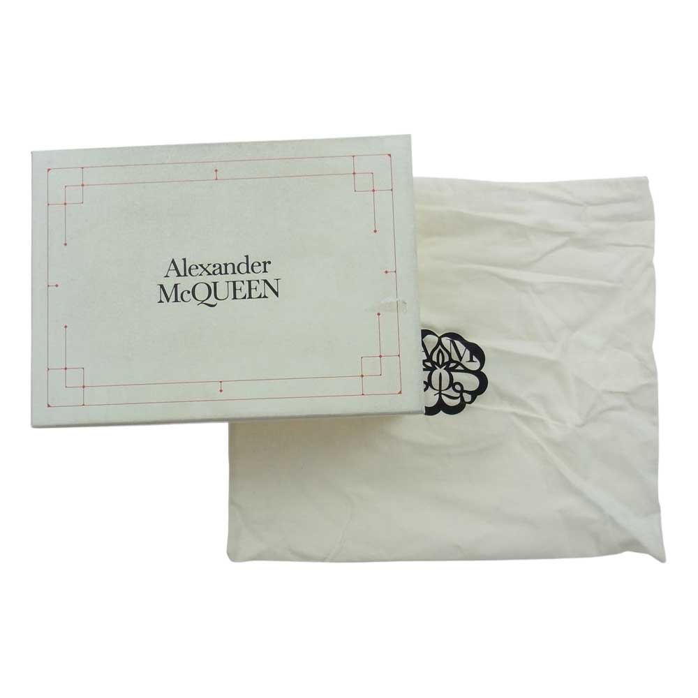 Alexander McQueen アレキサンダーマックイーン 5294141AXBY1000 ナックル　ジュエル　サッチェル Jewelled Satchel ナックル ジュエル サッチェル キルト ショルダー バッグ ブラック系【美品】【中古】