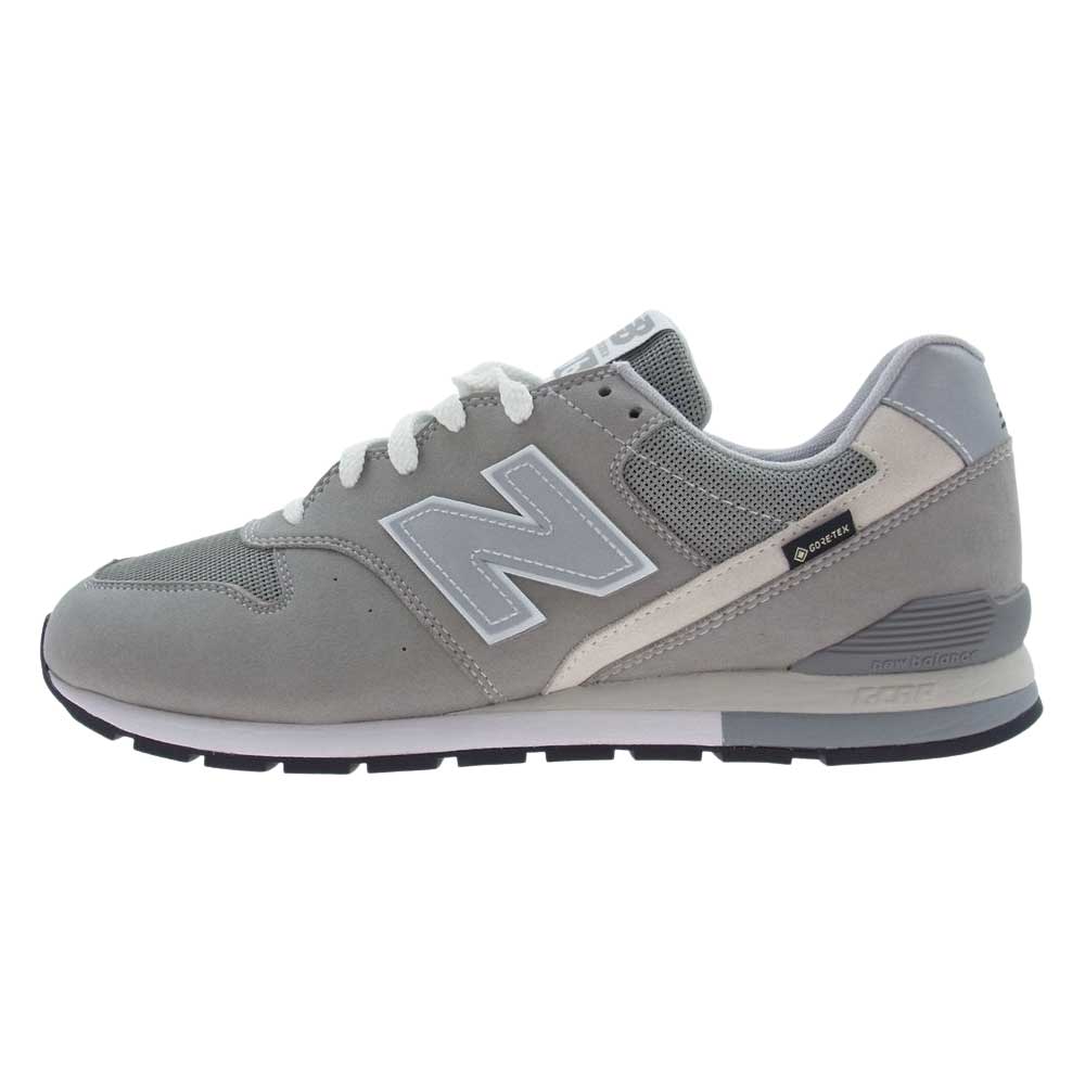 NEW BALANCE ニューバランス CM996XA2 ゴアテックス スエード ローカット スニーカー グレー グレー系 28.5cm【極上美品】【中古】