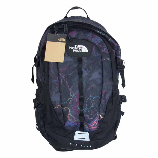 THE NORTH FACE ノースフェイス NM72302 HOT SHOT 27L ホット ショット バック パック リュック ブラック系【極上美品】【中古】