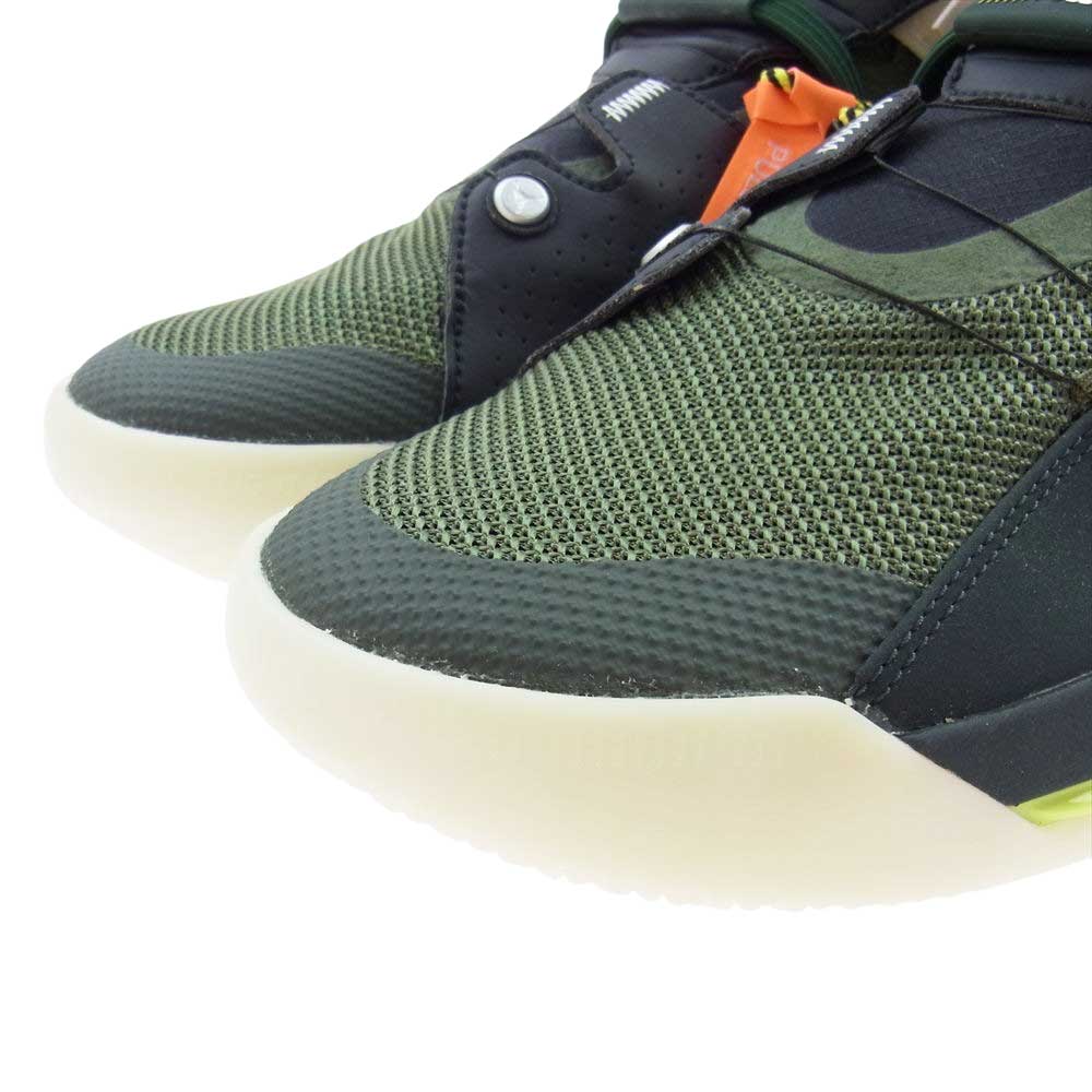 NIKE ナイキ CD5965-300 × TRAVIS SCOTT トラヴィススコット AIR JORDAN XXXIII NRG エア ジョーダン 33 スニーカー カーキ系 26cm【新古品】【未使用】【中古】