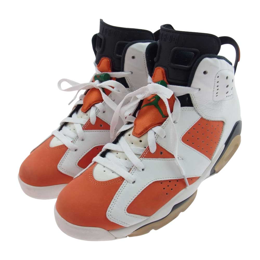NIKE AIR JORDAN ナイキ ジョーダン 384664 145 AIR JORDAN 6 RETRO Gatorade Like Mike White エア ジョーダン ゲータレード スニーカー ホワイト系 28cm【中古】