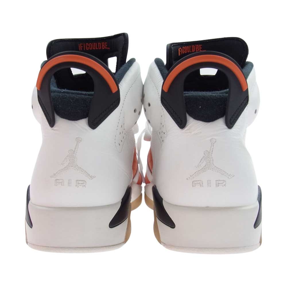 NIKE AIR JORDAN ナイキ ジョーダン 384664 145 AIR JORDAN 6 RETRO Gatorade Like Mike White エア ジョーダン ゲータレード スニーカー ホワイト系 28cm【中古】