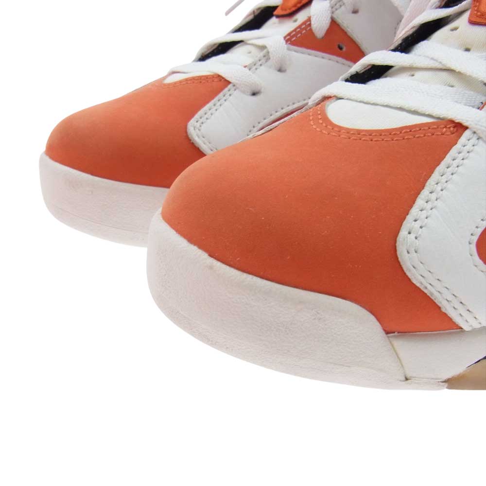 NIKE AIR JORDAN ナイキ ジョーダン 384664 145 AIR JORDAN 6 RETRO Gatorade Like Mike White エア ジョーダン ゲータレード スニーカー ホワイト系 28cm【中古】