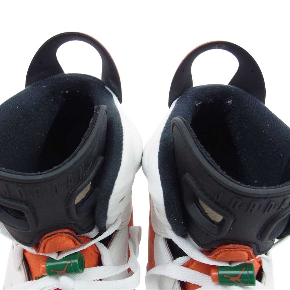 NIKE AIR JORDAN ナイキ ジョーダン 384664 145 AIR JORDAN 6 RETRO Gatorade Like Mike White エア ジョーダン ゲータレード スニーカー ホワイト系 28cm【中古】