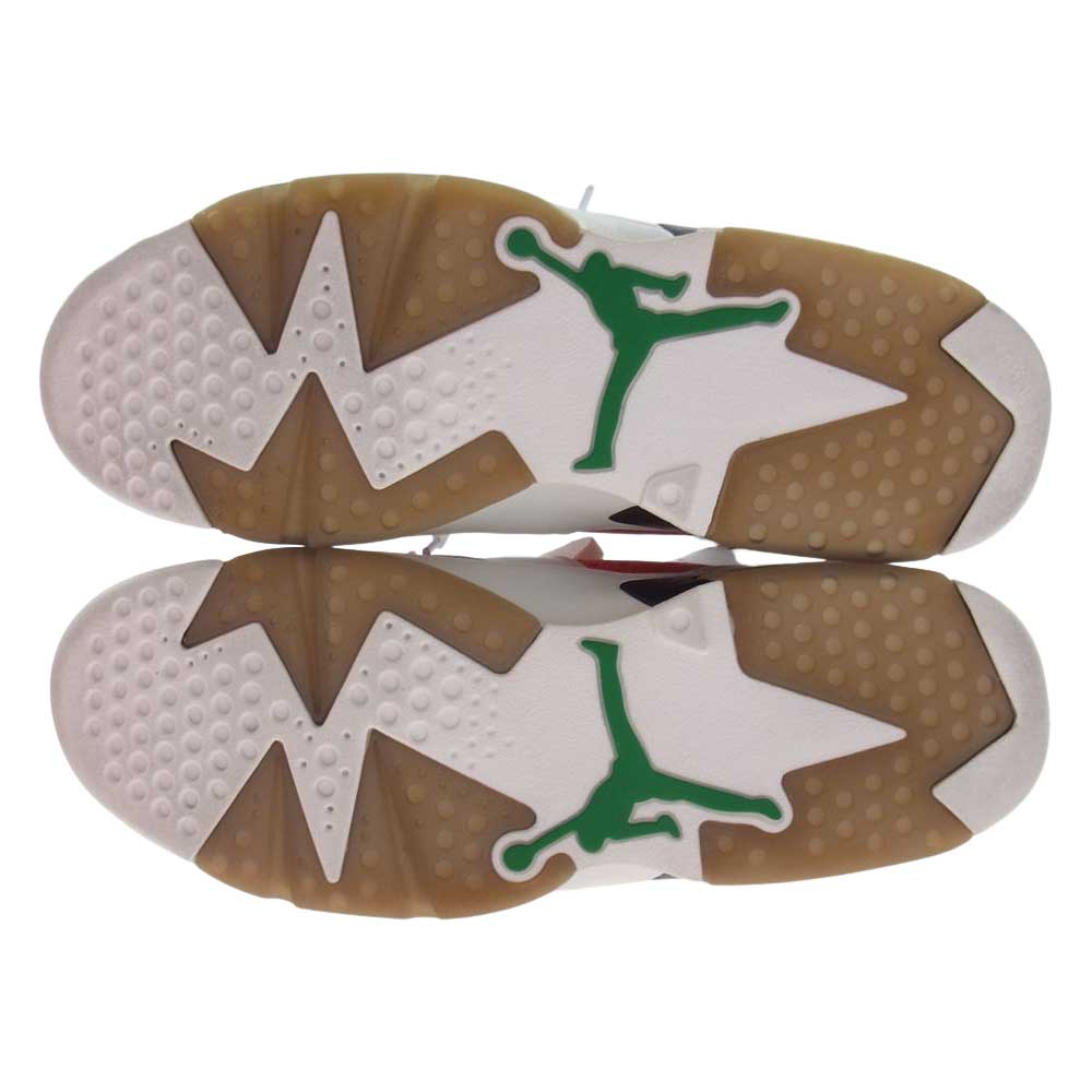 NIKE AIR JORDAN ナイキ ジョーダン 384664 145 AIR JORDAN 6 RETRO Gatorade Like Mike White エア ジョーダン ゲータレード スニーカー ホワイト系 28cm【中古】