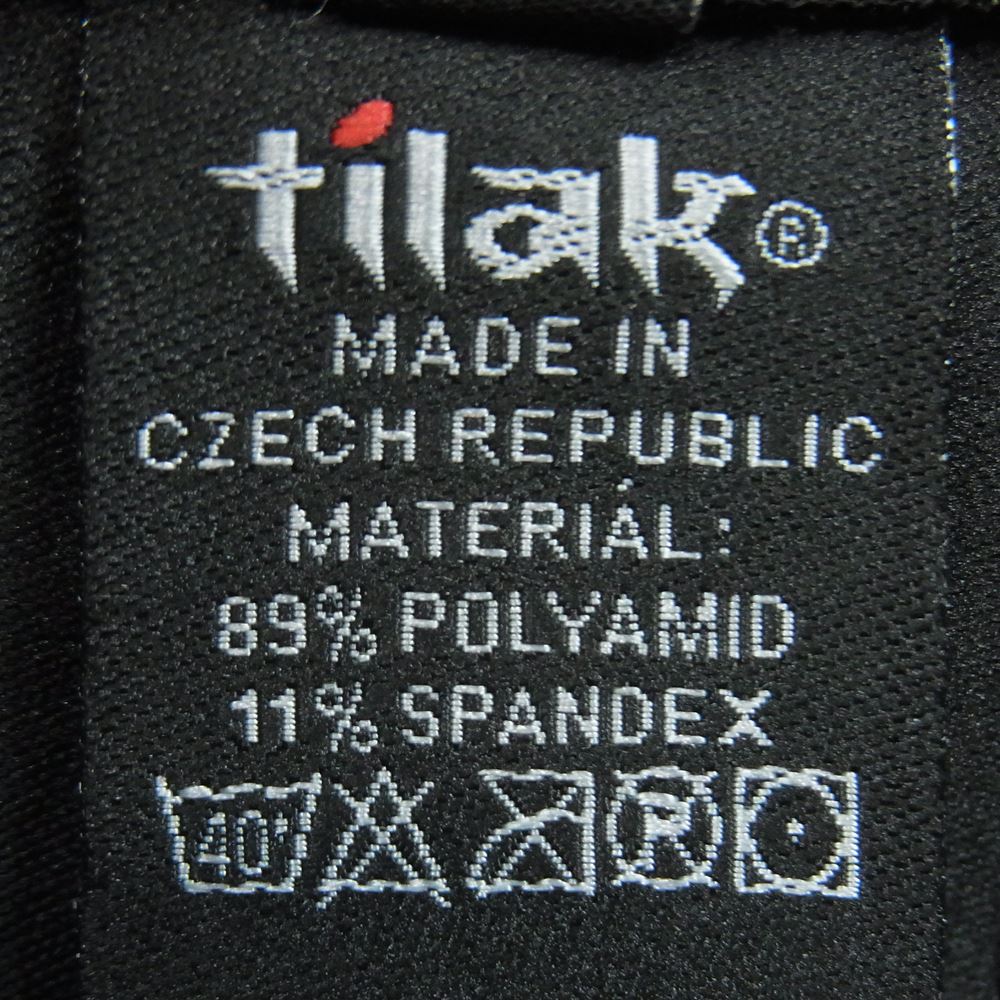 TILAK ティラック POUTNIK MONK PANTS ポートニック モンク ストレッチ パンツ ブラック系 XS【新古品】【未使用】【中古】