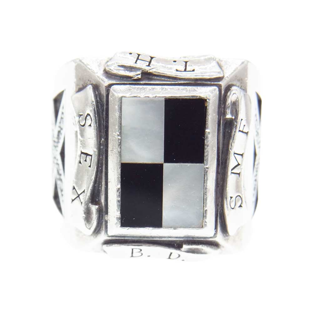 Justin Davis ジャスティンデイビス SRJ504 SEX RING セックス リング シルバー シルバー系 20.5【中古】